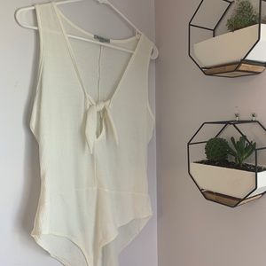 White Tie Bodysuit